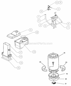 Part Location Diagram of 3032898-40 Ice-O-Matic 1/4 Od Polyethlene Tube 40"