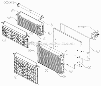 Part Location Diagram of 9031122-01 Ice-O-Matic Screw - Water Tube Assembly