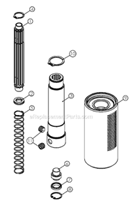Page C Diagram and Parts List for 06920  Jancy Beveler