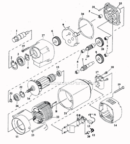Page C Diagram and Parts List for 19044  Jancy Beveler