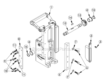 Page G Diagram and Parts List for USA101-2  Jancy Beveler