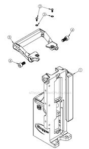 Page H Diagram and Parts List for USA101-2  Jancy Beveler