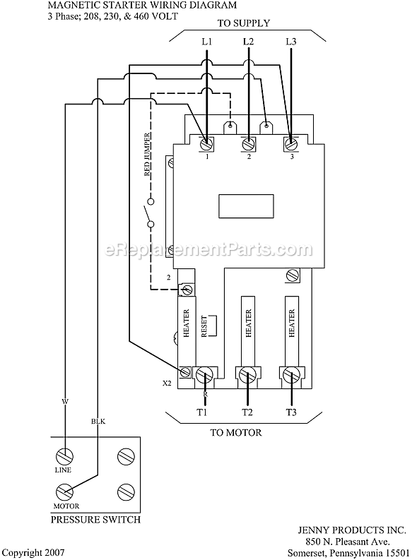 Page D Diagram and Parts List for 2(F12C)-30C  Jenny Compressor