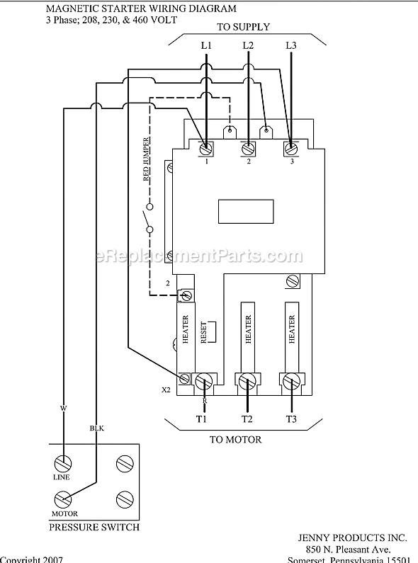 Page D Diagram and Parts List for 2(GC5C)-80C  Jenny Compressor