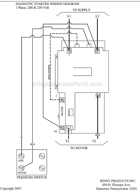 Page C Diagram and Parts List for 2(K2C)-30C  Jenny Compressor
