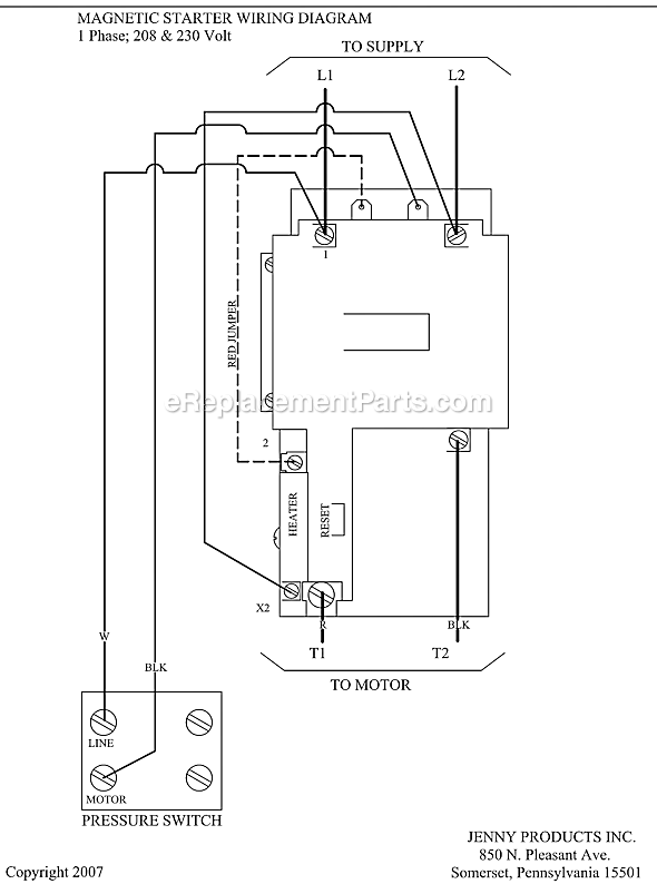 Page C Diagram and Parts List for 2(KC34C)-30C  Jenny Compressor