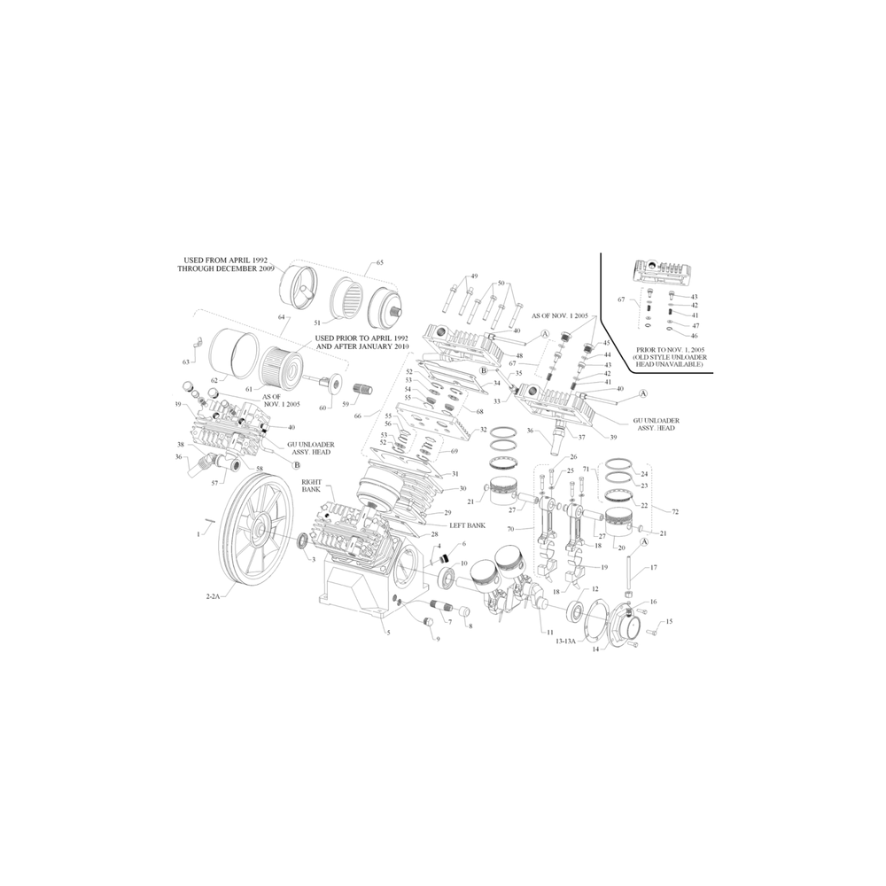 Section 1 Diagram and Parts List for GPUMP  Jenny Engine