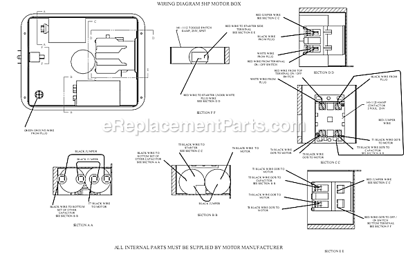 Page B Diagram and Parts List for G5A-15P-DCS  Jenny Compressor