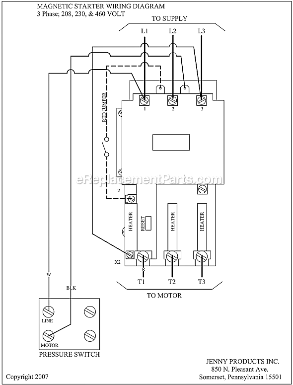 Page C Diagram and Parts List for GC5S-30S  Jenny Compressor