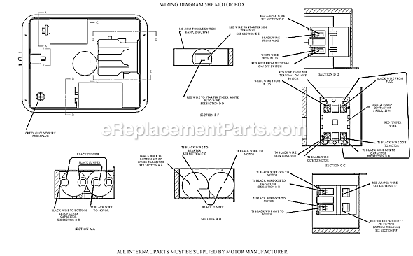 Page D Diagram and Parts List for GC5S-BS  Jenny Compressor
