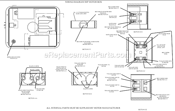 Page B Diagram and Parts List for GT5B-15P2-SSC  Jenny Compressor