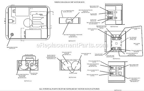 Page B Diagram and Parts List for GT5B-8P2-SSC  Jenny Compressor