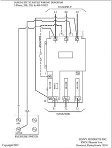 Page D Diagram and Parts List for 2(GC3A)-80  Jenny Compressor