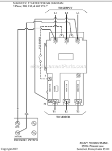 Page D Diagram and Parts List for 2(KC34C)-30C  Jenny Compressor