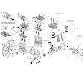 Section 1 Diagram and Parts List for JUPUMP  Jenny Engine