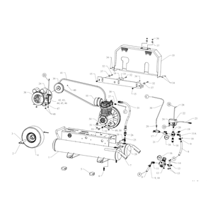 Main Diagram and Parts List for K15A-8P-DCS-DVS  Jenny Compressor