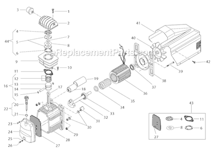 Part Location Diagram of 630-116022013 Jenny Plate-Valve