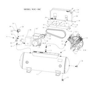 Part Location Diagram of 320-1023 Jenny Beltguard-Electric
