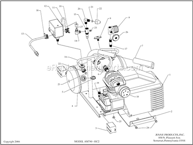 Part Location Diagram of 121-1080 Jenny Sleeve-Compression