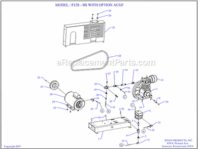 Part Location Diagram of 122-1045 Jenny Plug-Socket