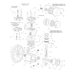 Section 1 Diagram and Parts List for FUPUMP  Jenny Engine