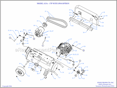 Part Location Diagram of 109-1153 Jenny Bracket-Regulator
