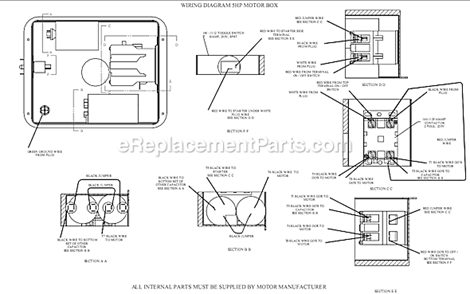 Page B Diagram and Parts List for G5A-30P-DCS  Jenny Compressor