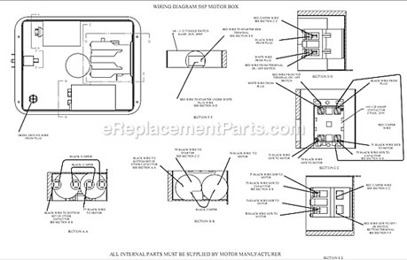 Page B Diagram and Parts List for GT5B-17P-DCS  Jenny Compressor