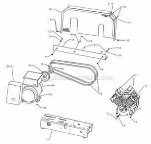 Page A Diagram and Parts List for GT5B-B  Jenny Compressor