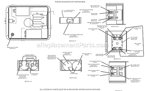 Page B Diagram and Parts List for J5S-BS ACGJ Jenny Compressor