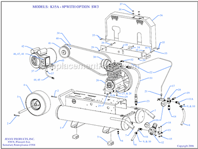Part Location Diagram of 140-1113 Jenny Switch-Toggle