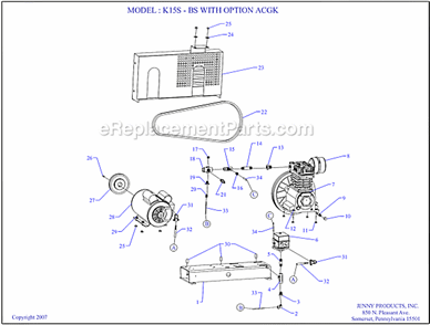 Part Location Diagram of 154-1212 Jenny Pulley-Ci