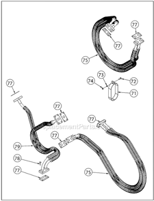 Page B Diagram and Parts List for T Series Jenny Compressor