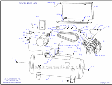 Part Location Diagram of 141-1056 Jenny Valve-Ball