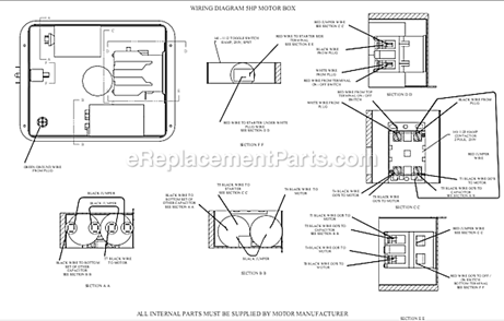 Page B Diagram and Parts List for W5B-30P  Jenny Compressor