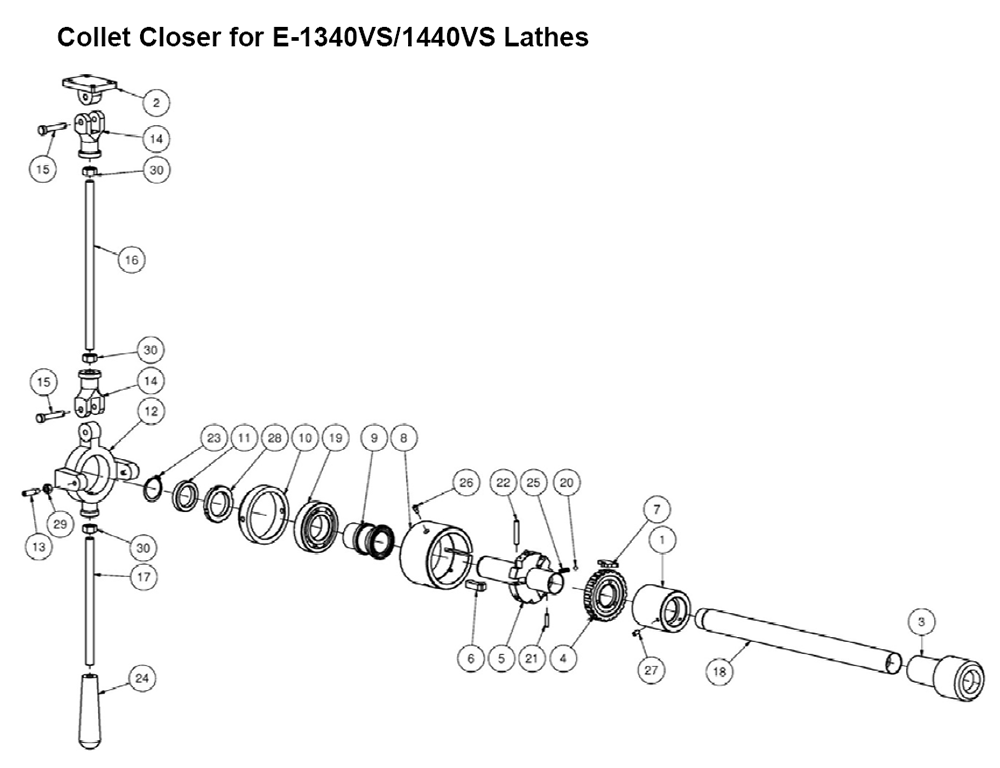 Fig-0 Diagram and Parts List for 892036  Jet Miscellaneous