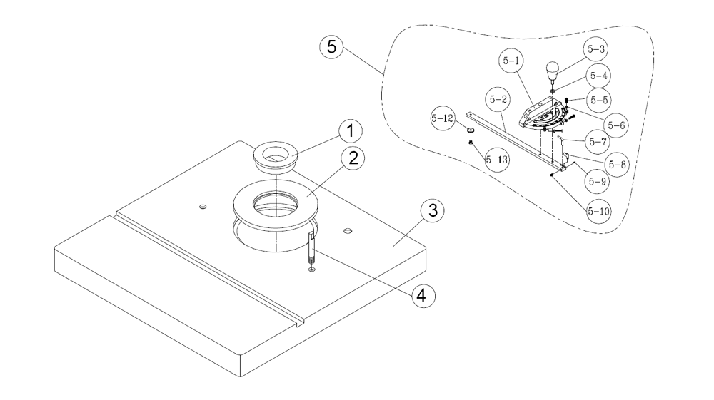 Fig-0 Diagram and Parts List for JWS-25X 708309 Jet Shaper