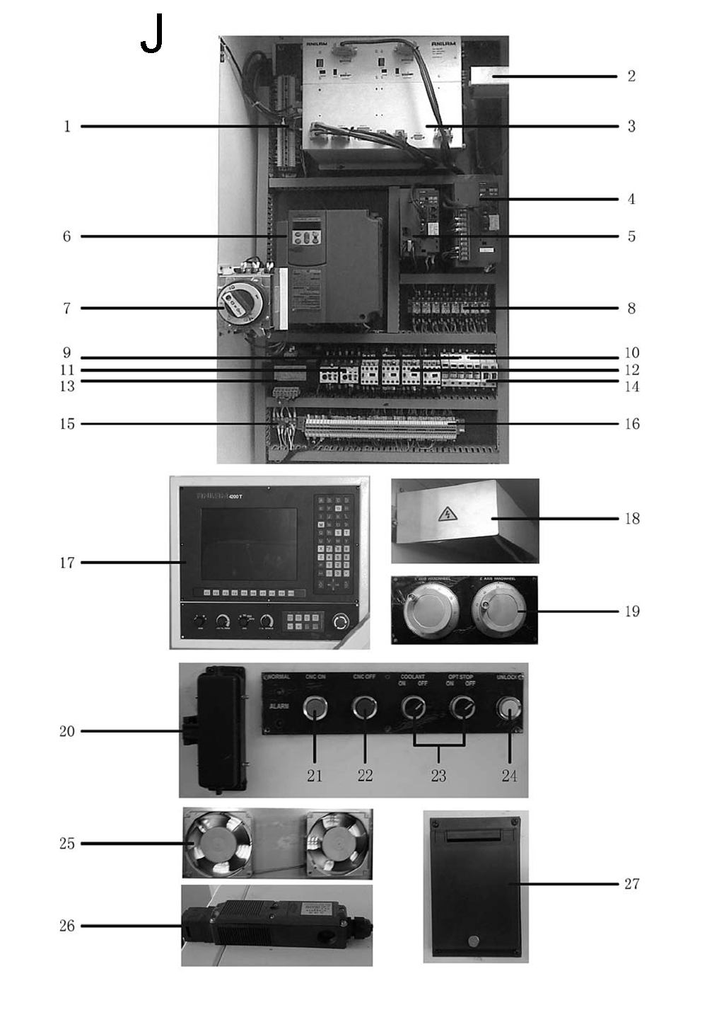Fig-10 Diagram and Parts List for 320930  Jet Lathe