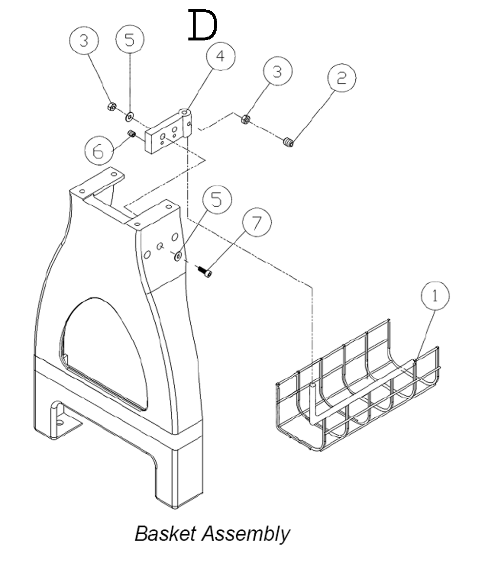 Fig-4 Diagram and Parts List for 708358K  Jet Lathe