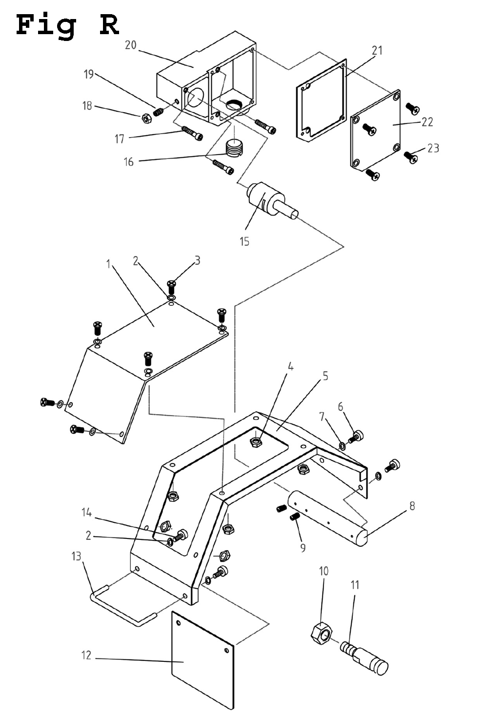 Fig-18 Diagram and Parts List for GH-1340W-1 321126 Jet Lathe