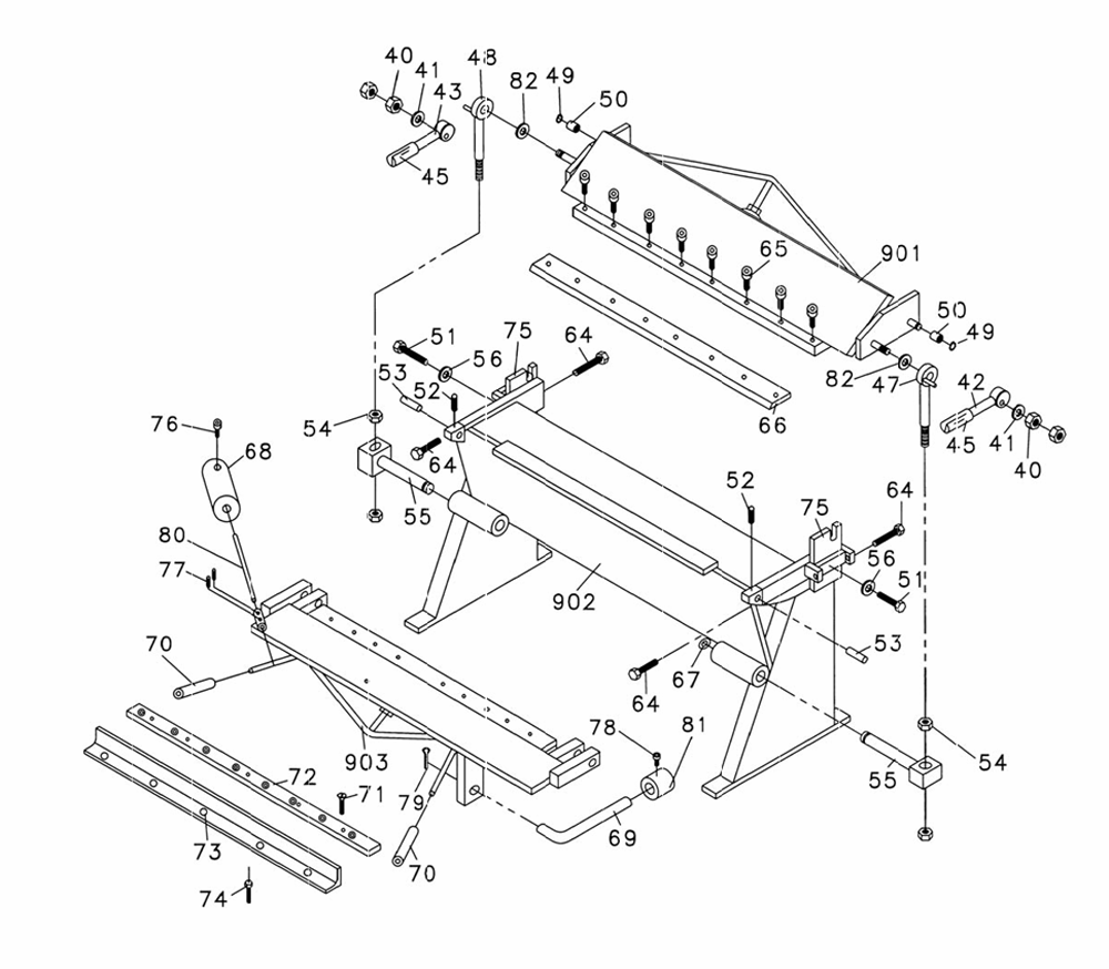 Fig-0 Diagram and Parts List for 756216  Jet Brake & Press