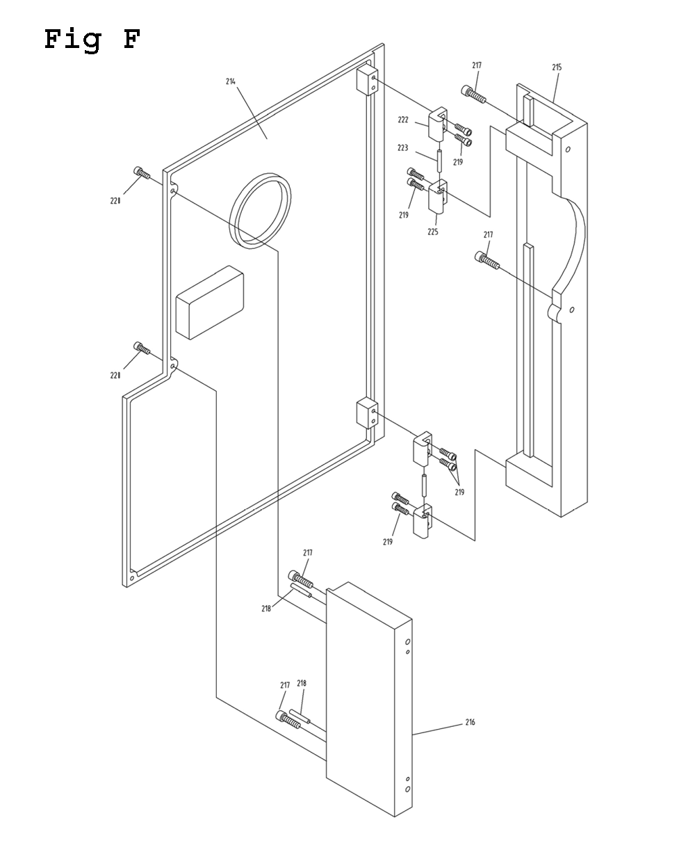 Fig-6 Diagram and Parts List for GH-1640ZX 321439 Jet Lathe