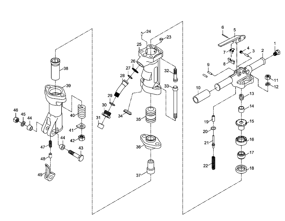 Page 1 Diagram and Parts List for 550076  Jet Brake & Press
