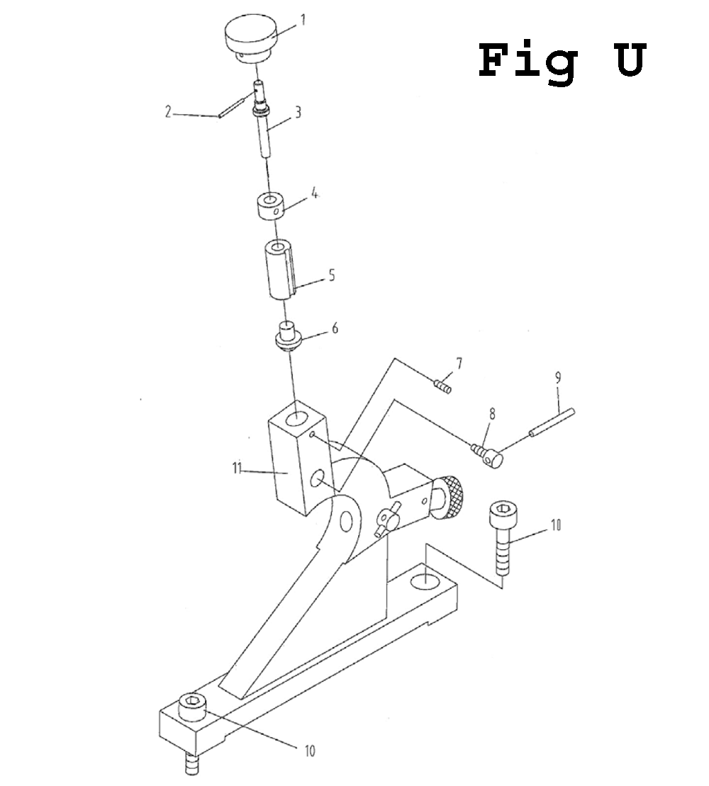 Fig-21 Diagram and Parts List for GH-26120ZH 321892 Jet Lathe