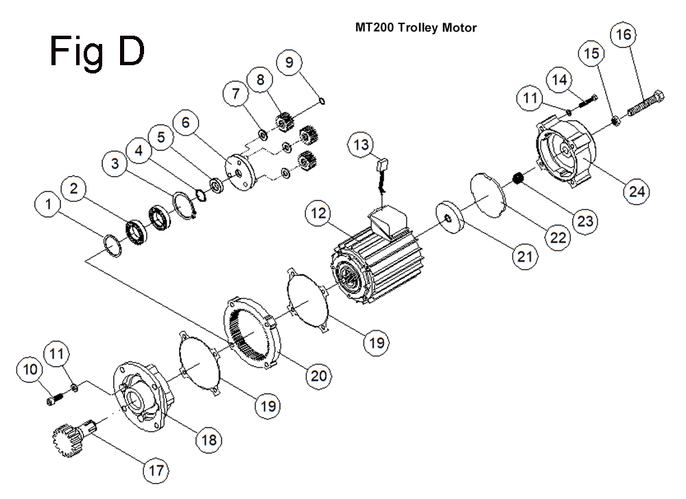Fig-4 Diagram and Parts List for 140183  Jet Hand Truck & Dolly