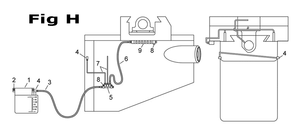 Fig-5 Diagram and Parts List for 698126  Jet Mill