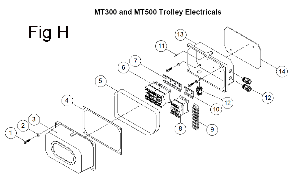 Fig-8 Diagram and Parts List for 140183  Jet Hand Truck & Dolly