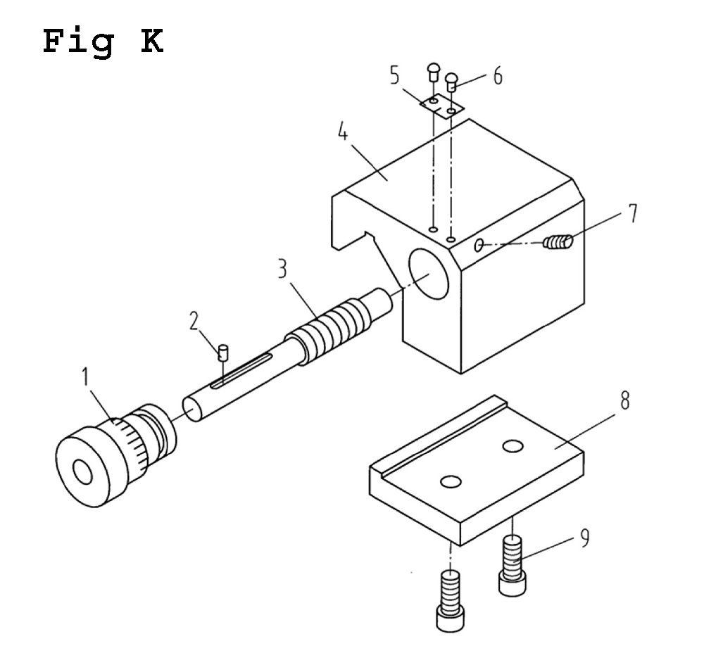 Fig-11 Diagram and Parts List for GHB-1340A 321103 Jet Lathe
