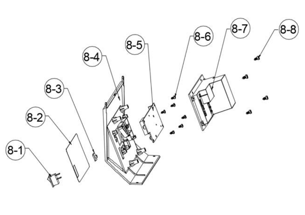 Fig-1 Diagram and Parts List for 713000  Jet Dust Collector