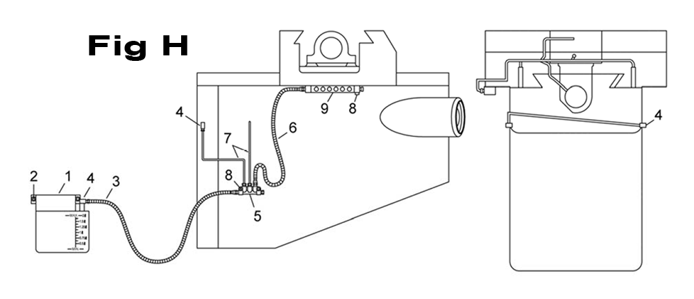 Fig-3 Diagram and Parts List for 698077  Jet Mill